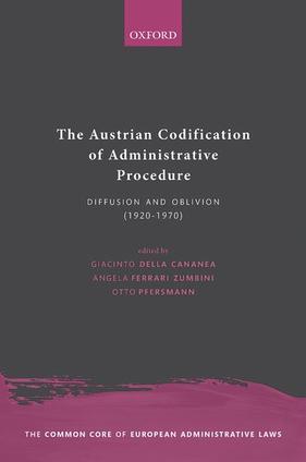 The Austrian Codification of Administrative Procedure